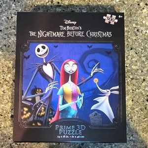 Disney Tim Burton's The Night Before Christmas 3D Puzzle NEW